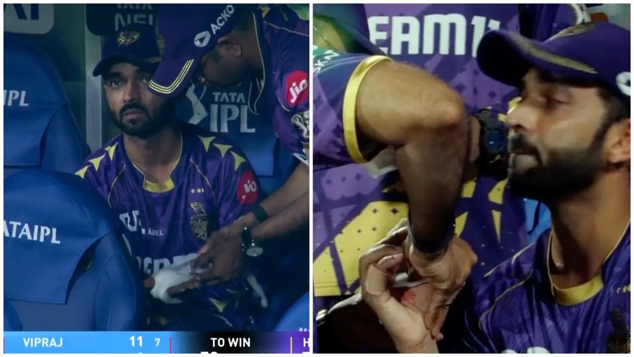 Ajinkya Rahane injury